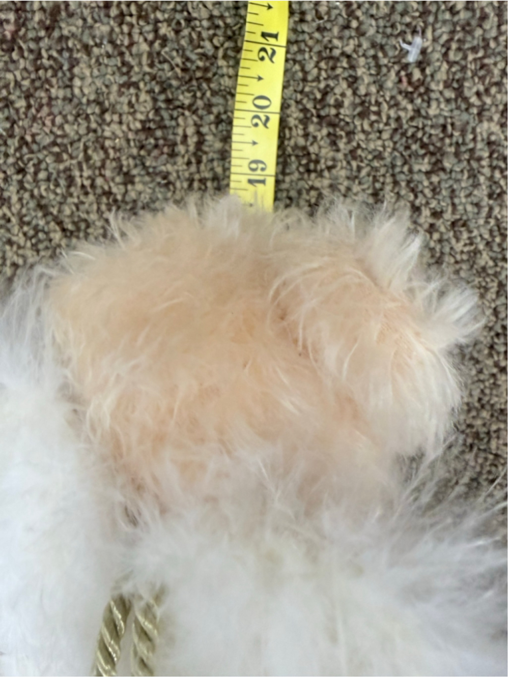 Large Angel Teddy Bear Mohair 18”+ Stuffed Animal - Picture 11 of 14